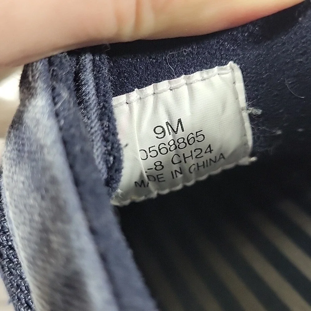 Sperry Top Sider Boat Shoes Womens Sz 9 Navy Blue‎ Platform Chunky Y2K Sneakers